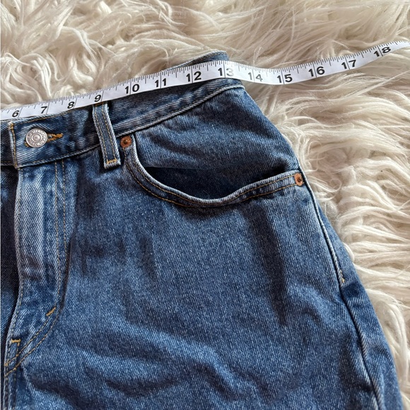 Levi’s 550 Relaxed Fit High Rise Denim Shorts Size 8 M - Picture 5 of 6